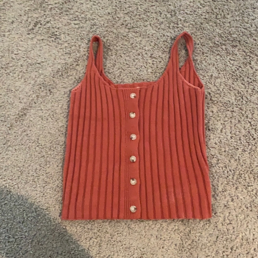 Women's knit tank top